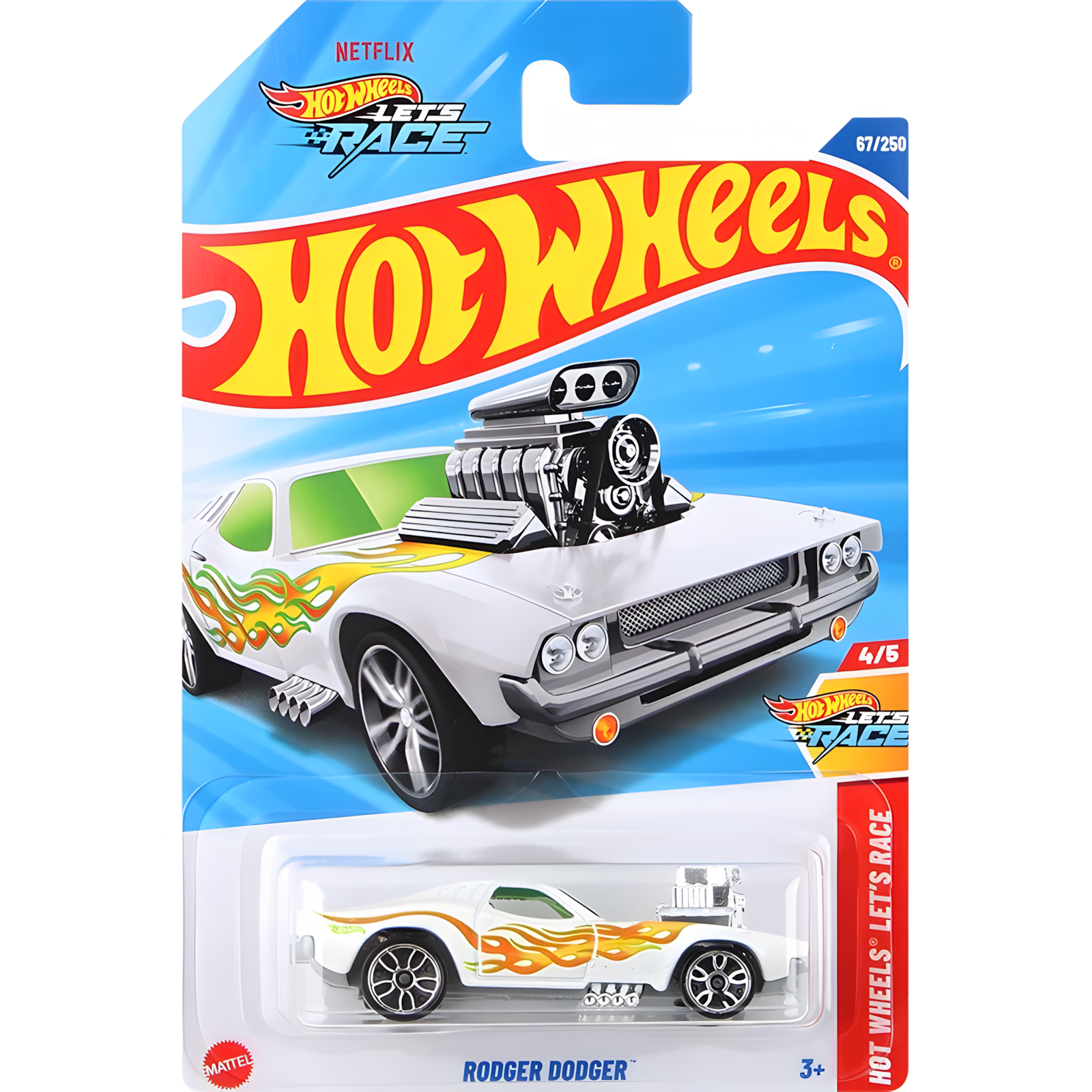 Hot Wheels Rodger Dodger  die-cast car